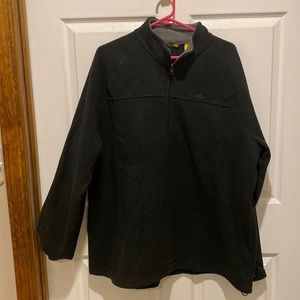New with tags black quarter zip.